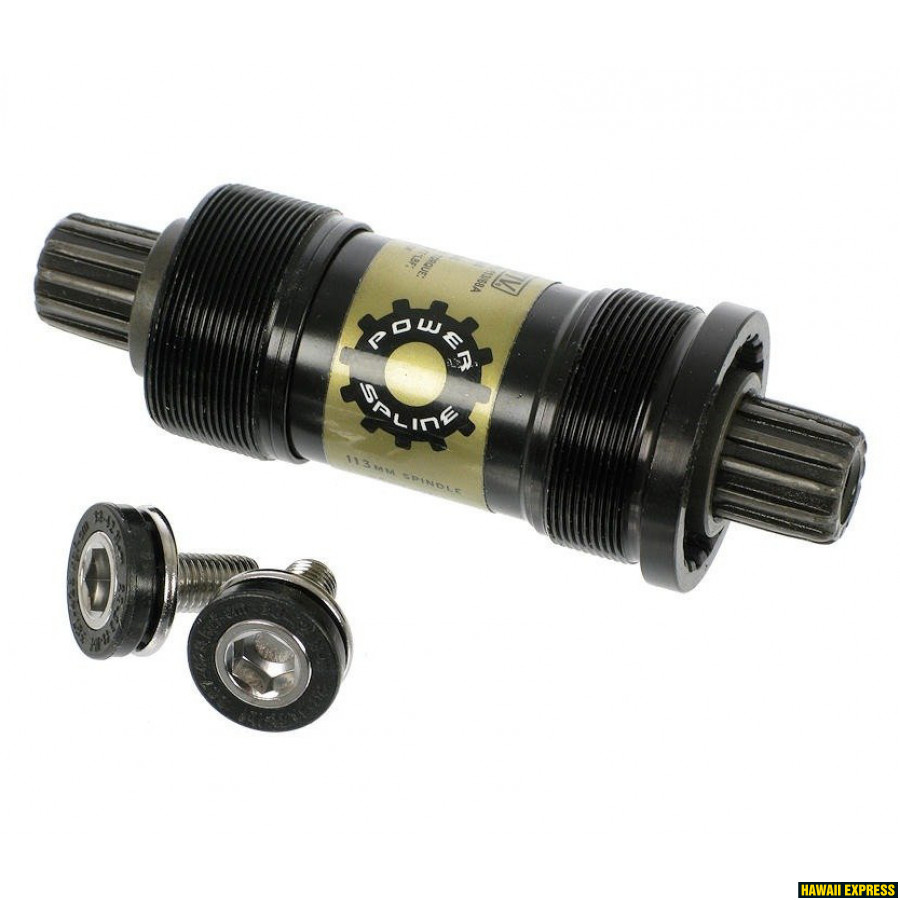BOTTOM BRACKET POWER SPLINE 113 68 ALLOY CUPS
