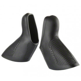 Hood Cover Pair for Red2012, Red 22, Force 22, Rival 22 Levers, Textured, Black Hood Cover Pair for Red2012, Red 22, Force 22, Rival 22 Levers, Textured, Black