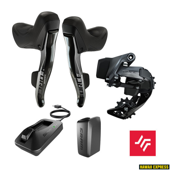Force eTap AXS 1x12 D1 Electronic Road Groupset (Shifters, Rear Der 33T Max, battery, Charger) Force eTap AXS 1x12 D1 Electronic Road Groupset (Shifters, Rear Der 33T Max, battery, Charger)