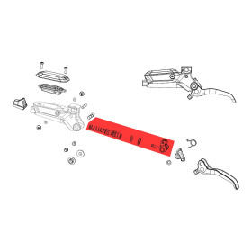 HOOLDUSKOMPLEKT DISC BRAKE LEVER INTERNALS/SERVICE KIT - MAVEN BRONZE/BASE A1