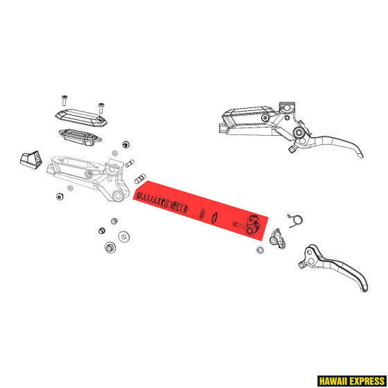 HOOLDUSKOMPLEKT DISC BRAKE LEVER INTERNALS/SERVICE KIT - MAVEN BRONZE/BASE A1