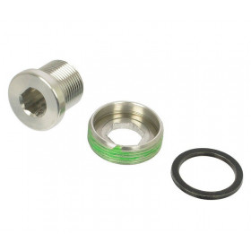 CRANK ARM BOLT KIT SELF EXTRACTING M15/M22 GXP BLACK CRANK ARM BOLT KIT SELF EXTRACTING M15/M22 GXP BLACK