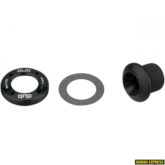 CRANK ARM BOLT KIT SELF-EXTRACTING M18/M30 DUB BLACK