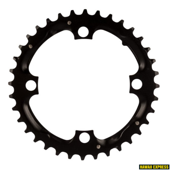 CHAIN RING 10s MTB 36T 104 ALUMINUM 3MM BLAST BLACK