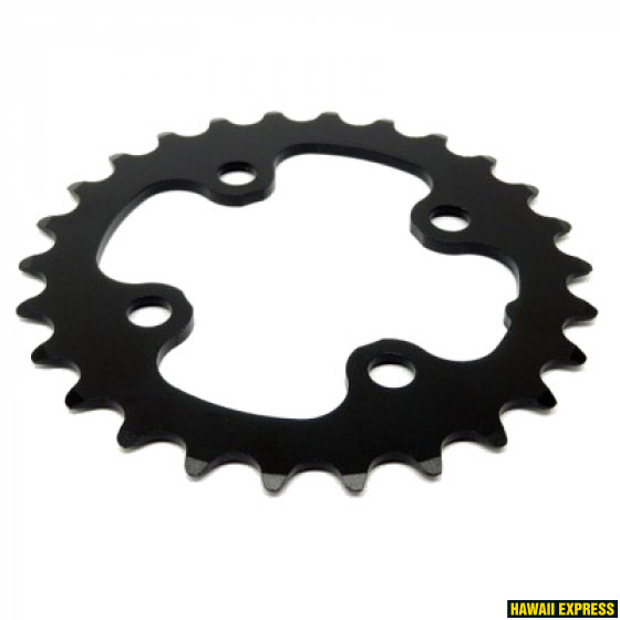 CHAIN RING MTB 24T 64 B V1 ALUMINUM 3MM BLAST BLACK 9 & 10 SPEED CHAIN RING MTB 24T 64 B V1 ALUMINUM 3MM BLAST BLACK 9 & 10 SPEED
