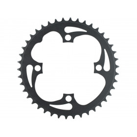 CHAIN RING 10s MTB 42T BCD 104 SS ALUMINUM 3MM BLAST BLACK CHAIN RING 10s MTB 42T BCD 104 SS ALUMINUM 3MM BLAST BLACK