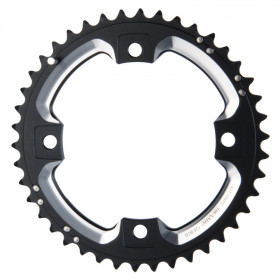 CHAIN RING MTB 42T 120 S2 AL6 LONG PIN GXP CNC 2X10 BLAST BLACK CHAIN RING MTB 42T 120 S2 AL6 LONG PIN GXP CNC 2X10 BLAST BLACK
