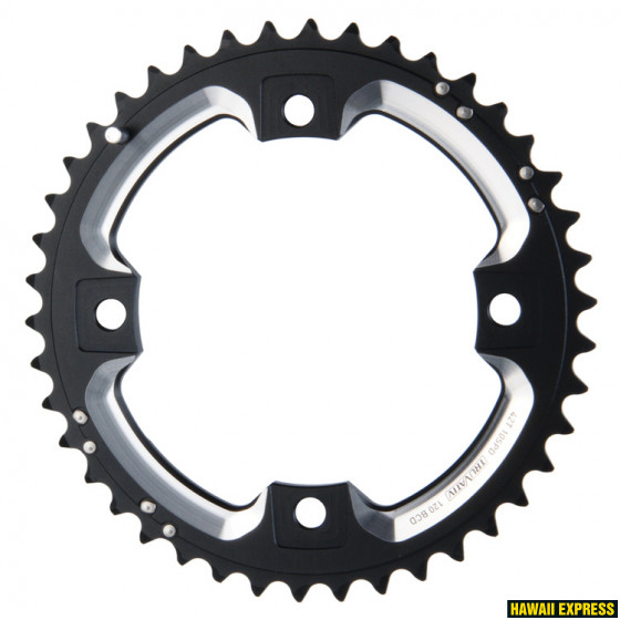 CHAIN RING MTB 42T 120 S2 AL6 LONG PIN GXP CNC 2X10 BLAST BLACK CHAIN RING MTB 42T 120 S2 AL6 LONG PIN GXP CNC 2X10 BLAST BLACK