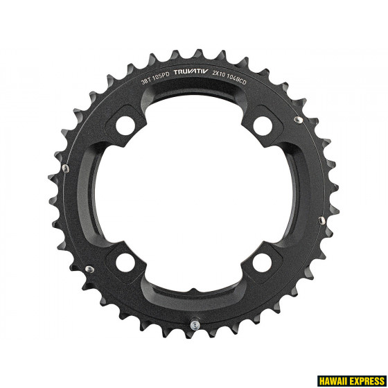 esihammasratas 10s MTB 38T BCD 104 2x10 S1 AL5 49CL L-pin (38/24)