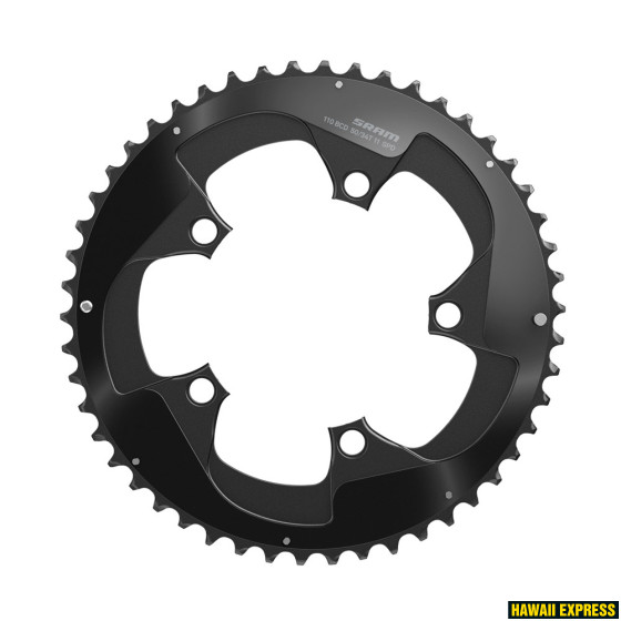 Chain Ring Road Rival22 X-Glide R 50T Yaw 11 Speed S3 110 Alum 5mm Silver BB30 or GXP (50-34) Chain Ring Road Rival22 X-Glide R 50T Yaw 11 Speed S3 110 Alum 5mm Silver BB30 or GXP (50-34)