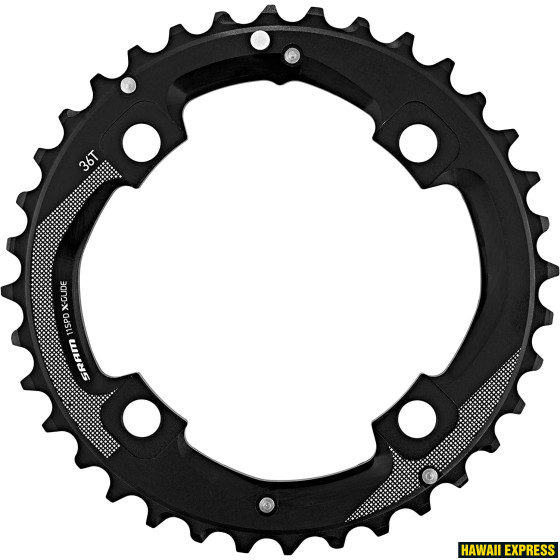 CHAIN RING MTB 36T 11SP 104 49 AL5 BTBLK MPIN CHAIN RING MTB 36T 11SP 104 49 AL5 BTBLK MPIN