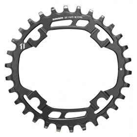 Chain Ring X-SYNC STEEL 30T 94BCD Steel 3.5mm Black 11 speed Chain Ring X-SYNC STEEL 30T 94BCD Steel 3.5mm Black 11 speed