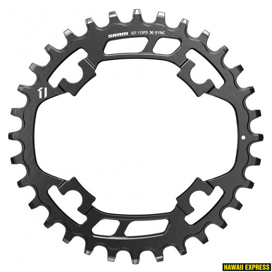 Chain Ring X-SYNC STEEL 32T 94BCD Steel 3.5mm Black 11 speed Chain Ring X-SYNC STEEL 32T 94BCD Steel 3.5mm Black 11 speed