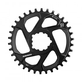 Chain Ring X-SYNC STEEL 30T Direct Mount 3mm Offset Steel 3.5mm Black 11 speed Chain Ring X-SYNC STEEL 30T Direct Mount 3mm Offset Steel 3.5mm Black 11 speed