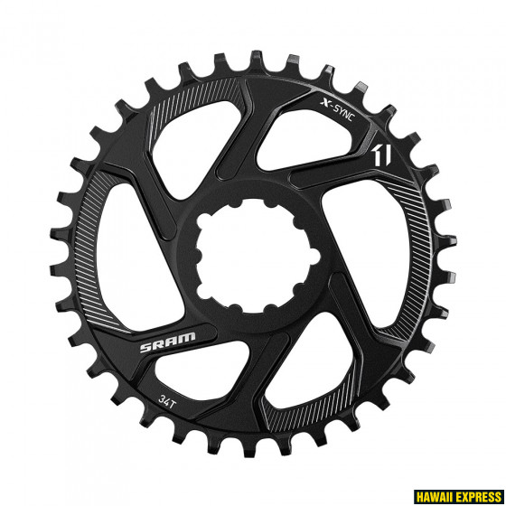 Chain Ring X-SYNC STEEL 30T Direct Mount 3mm Offset Steel 3.5mm Black 11 speed Chain Ring X-SYNC STEEL 30T Direct Mount 3mm Offset Steel 3.5mm Black 11 speed