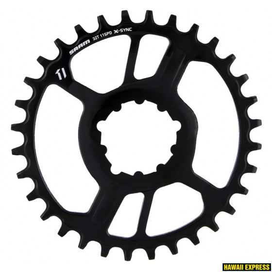 Chain Ring X-SYNC STEEL 32T Direct Mount 3mm Offset Steel 3.5mm Black 11 speed Chain Ring X-SYNC STEEL 32T Direct Mount 3mm Offset Steel 3.5mm Black 11 speed