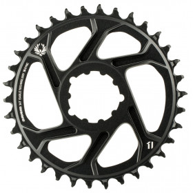 Chain Ring X-SYNC 2 34T Direct Mount 6mm Offset Alum Eagle Black Chain Ring X-SYNC 2 34T Direct Mount 6mm Offset Alum Eagle Black