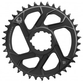 Chain Ring X-SYNC 2 38T Direct Mount 6mm Offset Alum Eagle Black Chain Ring X-SYNC 2 38T Direct Mount 6mm Offset Alum Eagle Black