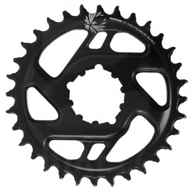Chain Ring X-SYNC 2 34T Eagle Direct Mount 3mm Offset Boost Cold Forged Aluminum Black Chain Ring X-SYNC 2 34T Eagle Direct Mount 3mm Offset Boost Cold Forged Aluminum Black
