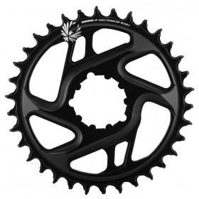 Chain Ring X-SYNC 2 34T Eagle Direct Mount 6mm Offset Cold Forged Aluminum Black Chain Ring X-SYNC 2 34T Eagle Direct Mount 6mm Offset Cold Forged Aluminum Black