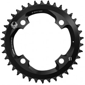 Chain Ring X-SYNC 2 38T 104 BCD CNC Aluminum Eagle Black Chain Ring X-SYNC 2 38T 104 BCD CNC Aluminum Eagle Black