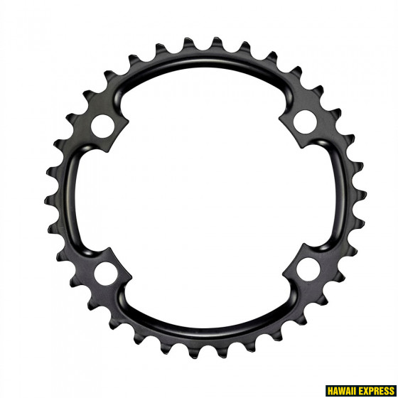 Chain Ring Road Asymmetrical 34T 110 Steel Black (50-34) Chain Ring Road Asymmetrical 34T 110 Steel Black (50-34)