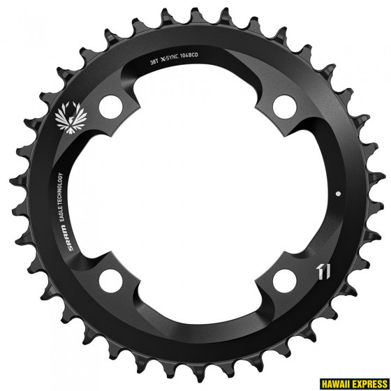 esihammasratas 12s MTB 38T 104 BCD X-Sync Steel Eagle must sram