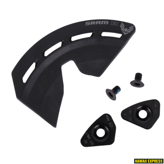 SINGLE IMPACT/BASH GUARD KIT FOR 32T X0 GX D1 (INCLUDING 1 IMPACT GUARD