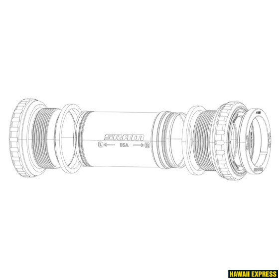 Keskjooksu seibide KMPL DUB MTB/ROAD V3 Keskjooksu seibide KMPL DUB MTB/ROAD V3