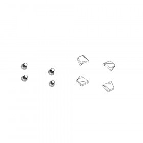 CHAINRING BOLT KIT 4X1 M10X0.75 T30 INCLUDING SPIDER ADJUSTMENT SCREW E-BIKE SBC MAHLE QTY 4 CHAINRING BOLT KIT 4X1 M10X0.75 T30 INCLUDING SPIDER ADJUSTMENT SCREW E-BIKE SBC MAHLE QTY 4