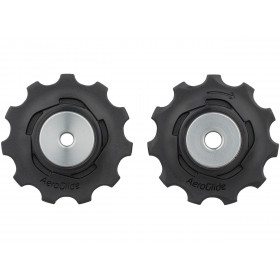 Red eTap Rear Derailleur Pulleys Ceramic 11 Speed Red eTap Rear Derailleur Pulleys Ceramic 11 Speed