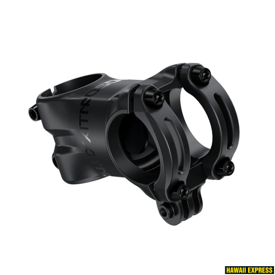 STEM ATMOS 7K 31.8mm Clamp 6mm Rise 40mm Length 1-1/8 Bead Blast Black with Black Logos A1 truvativ