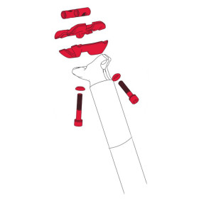 VARUOSA SADULAPOSTILE Stylo Double Clamp Kit