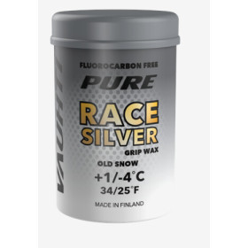 PURE GRIP RACE OLD SNOW SILVER 45g +1/-4