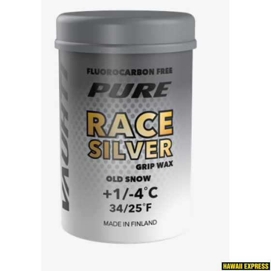 PURE GRIP RACE OLD SNOW SILVER 45g +1/-4