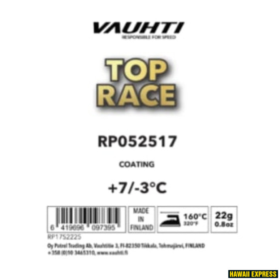 TOP RACE RP052517 +7/-3 TOP RACE RP052517 +7/-3