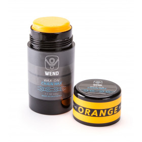 Wax-ON Chain Wax 2.5oz/80ML Twist Up Paste Orange