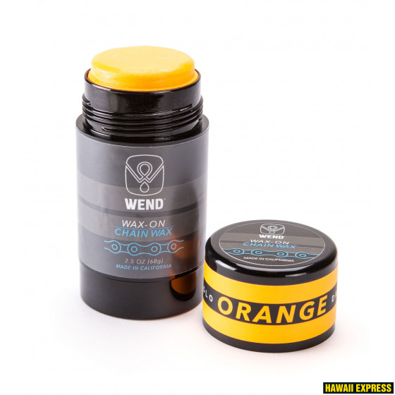 Wax-ON Chain Wax 2.5oz/80ML Twist Up Paste Orange Wax-ON Chain Wax 2.5oz/80ML Twist Up Paste Orange