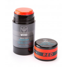 Wax-ON Chain Wax 2.5oz/80ML Twist Up Paste Red