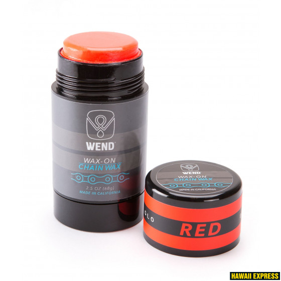 Wax-ON Chain Wax 2.5oz/80ML Twist Up Paste Red Wax-ON Chain Wax 2.5oz/80ML Twist Up Paste Red