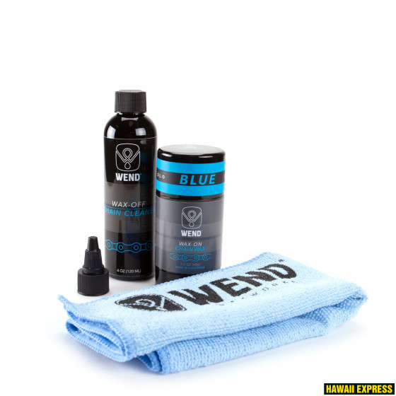 Chain Kit Cleaner 120ML Bottle Wax 80ML Blue Chain Kit Cleaner 120ML Bottle Wax 80ML Blue